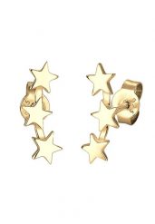 Elli Damskie kolczyki sztyfty gwiazdy Astro Look w srebrze 925 Sterling Silver Kolczyki 1 ct. Szare kolczyki Elli, srebrne. Za 243.99 zł.