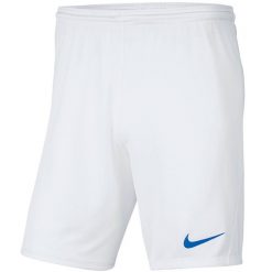 Spodenki Dziecięce Park III. Białe szorty Nike, bez wzorów. Za 109.99 zł.