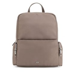 Plecak Gino Rossi. Brązowe plecaki Gino Rossi, bez wzorów, bez dodatków. Za 249.99 zł.
