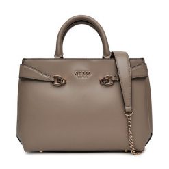 Torebka Guess. Brązowe torebki klasyczne Guess, z aplikacjami, bez dodatków. Za 379.99 zł.