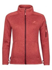 Westfjord Kurtka polarowa "Katla" w kolorze czerwonym rozmiar: XXL. Czerwone kurtki Westfjord, xxl, bez wzorów, z dzianiny, bez kaptura. Za 108.99 zł.