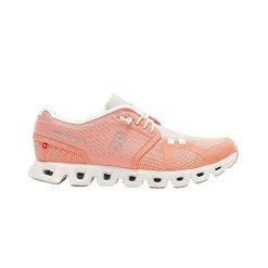 Buty do biegania Kobieta On Running Cloud 5 róża. Czerwone buty do biegania On Running, bez wzorów, z materiału, bez zapięcia, do biegania. Za 927.00 zł.