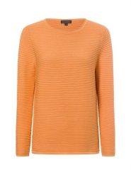Franco Callegari Sweter z dzianiny Kobiety Bawełna pomarańczowy, XXL. Brązowe swetry Franco Callegari, xxl, bez wzorów, z bawełny, bez ramiączek. Za 299.95 zł.
