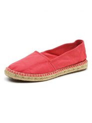 Natural world Espadryle w kolorze czerwonym rozmiar: 38. Czerwone espadryle Natural World, bez wzorów, bez obcasa. Za 93.07 zł.