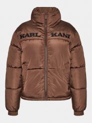 Karl Kani Kurtka puchowa Retro Essentials 6176622 Brązowy Regular Fit. Brązowe kurtki Karl Kani, na zimę, l, bez wzorów, z puchu, retro, bez kaptura. Za 319.99 zł.