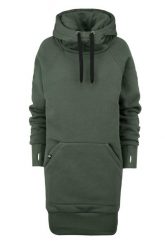 Bluza sportowa z kapturem damska DEEP TRIP Luzak. Zielone bluzy z kapturem DEEP TRIP, l, bez wzorów, z bawełny, z kapturem. Za 369.00 zł.