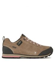 CMP Trekkingi Elettra Low Wmn Hiking Shoe Wp 38Q4616 Beżowy. Brązowe buty trekkingowe CMP, ze skóry, bez zapięcia. Za 289.99 zł.