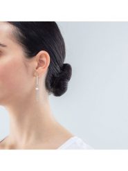 COEUR DE LION Kolczyki-wkrętki z perłami rozmiar: onesize. Białe kolczyki COEUR DE LION, z perłą, ze stali. Za 221.15 zł.