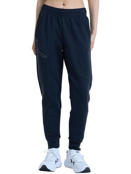 Under Armour Spodnie dresowe "Unstoppable" w kolorze czarnym rozmiar: M. Czarne spodnie dresowe Under Armour, bez wzorów, z dresówki. Za 226.77 zł.