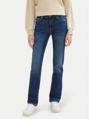 Tom Tailor Jeansy Kate 1043405 Niebieski Straight Fit. Niebieskie jeansy Tom Tailor, bez wzorów, z bawełny. Za 89.99 zł.