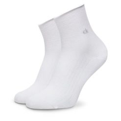 Skarpety długie Calvin Klein. Białe skarpetki Calvin Klein, bez wzorów. Za 59.99 zł.