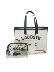 Lacoste Torebka NF4930AS Przezroczysty. Torebki klasyczne Lacoste, bez wzorów, z tworzywa sztucznego, bez dodatków. Za 499.99 zł.