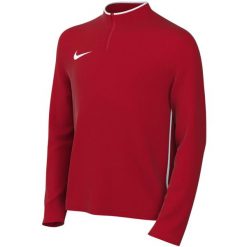 Bluza dla dzieci Nike Dri-Fit Park Drill Top. Czerwone topy Nike, bez wzorów, z poliesteru, sportowe, bez kołnierzyka, bez ramiączek. Za 102.99 zł.