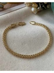 Luseera Pozłacana bransoletka rozmiar: onesize. Żółte bransoletki Luseera, pozłacane. Za 39.99 zł.