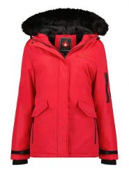 Canadian Peak Parka "Adan" w kolorze czerwonym rozmiar: XXL. Czerwone płaszcze Canadian Peak, xxl, bez wzorów, bez kaptura. Za 232.23 zł.
