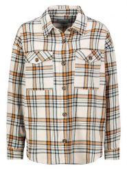 Eight2Nine Koszula w kolorze beżowo-jasnobrązowo-antracytowym rozmiar: S. Brązowe koszule Eight2Nine, s, bez wzorów, z bawełny, bez kołnierzyka, bez ramiączek. Za 91.99 zł.