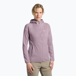 Bluza polarowa damska Jack Wolfskin Kolbenberg Hooded Full Zip. Czerwone bluzy z polaru Jack Wolfskin, bez wzorów, z polaru. Za 359.99 zł.