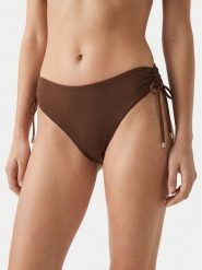Max Mara Beachwear Dół od bikini Sandra 2616821229 Brązowy ciemny. Brązowe bikini Max Mara Beachwear, bez wzorów, z syntetyku. Za 439.99 zł.