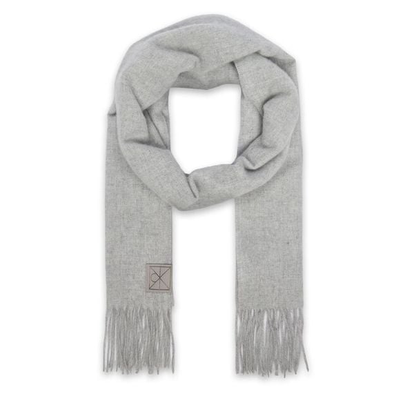 Szalik Calvin Klein. Szare szaliki i kominy Calvin Klein, bez wzorów. Za 569.99 zł.