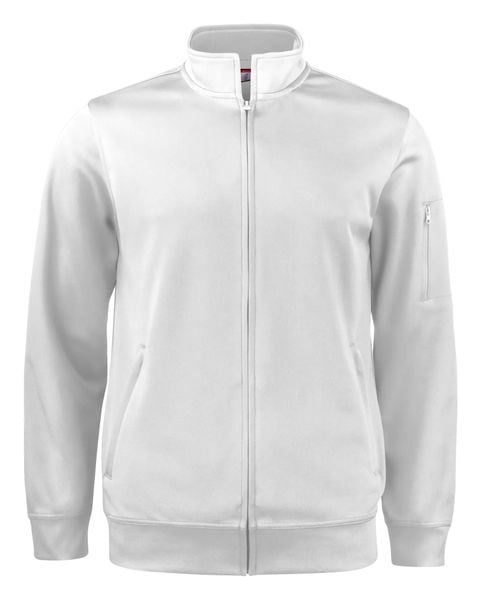 Clique Basic Active Kardigan z zamkiem, poliester – White. Białe swetry CLIQUE, s, bez wzorów, z poliesteru, bez ramiączek. Za 201.04 zł.