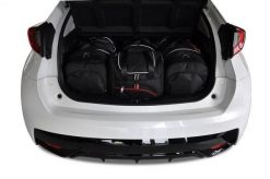 Torby Do Bagażnika Honda Civic Hatchback 2012-2017 4Szt Kjust. Czarne torby podróżne KJUST, bez wzorów, z kauczuku. Za 1,196.00 zł.