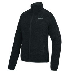 Polar damski rozsuwany Newhill. Brązowe bluzy z polaru Regatta, bez wzorów, z dzianiny. Za 169.99 zł.