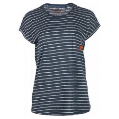 Mustang T-Shirt Damski Retro Stripe L Ciemnoszary. T-shirty marki Mustang. W wyprzedaży za 104.00 zł.