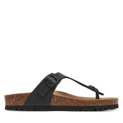 Japonki Scholl. Czarne japonki Scholl, bez wzorów. Za 219.99 zł.