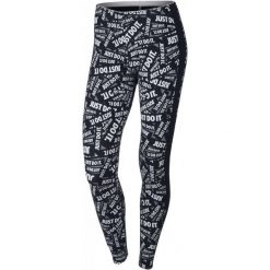 Nike Legginsy Sportowe W Nsw Lggng Club Prnt Black/White Xs. Legginsy marki bonprix. W wyprzedaży za 99.00 zł.