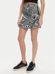 Adidas Spódnica trapezowa FARM Rio JD6312 Czarny Regular Fit. Czarne spódnice adidas, xl, bez wzorów, z bawełny, trapezowe. Za 119.99 zł.