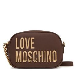 Torebka LOVE MOSCHINO. Brązowe listonoszki Love Moschino, bez wzorów, bez dodatków. Za 589.99 zł.