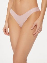 Calvin Klein Underwear Figi brazylijskie 000QD5188E Różowy. Czerwone figi Calvin Klein Underwear, bez wzorów, z bawełny. Za 89.99 zł.