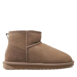 Śniegowce EMU Australia. Brązowe śniegowce Emu Australia, bez wzorów, bez zapięcia. Za 669.99 zł.