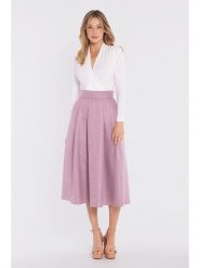 Stylove Spódnica w kolorze lawendowym rozmiar: L. Różowe spódnice Stylove, l, bez wzorów, midi. Za 219.99 zł.