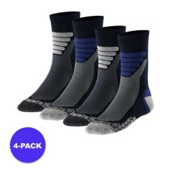 Skarpety do chodzenia unisex – Multi Blue – 4 pary. Niebieskie skarpetki XTREME, bez wzorów, z elastanu. W wyprzedaży za 167.20 zł.