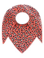 Zwillingsherz Chusta trójkątna w kolorze pomarańczowo-czarnym - 200 x 100 cm rozmiar: onesize. Czarne chusty Zwillingsherz, bez wzorów, z bawełny. Za 213.69 zł.