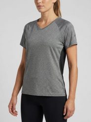 Rukka Koszulka funkcyjna "Magnula" w kolorze czarno-szarym rozmiar: 38. Czarne t-shirty sportowe Rukka, bez wzorów, z materiału, bez ramiączek, outdoorowe. Za 76.39 zł.