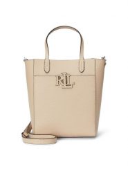 LAUREN RALPH LAUREN Torebka Cameryn 431966760003 Beżowy. Brązowe torebki klasyczne Lauren Ralph Lauren, bez wzorów, ze skóry, bez dodatków. Za 809.99 zł.