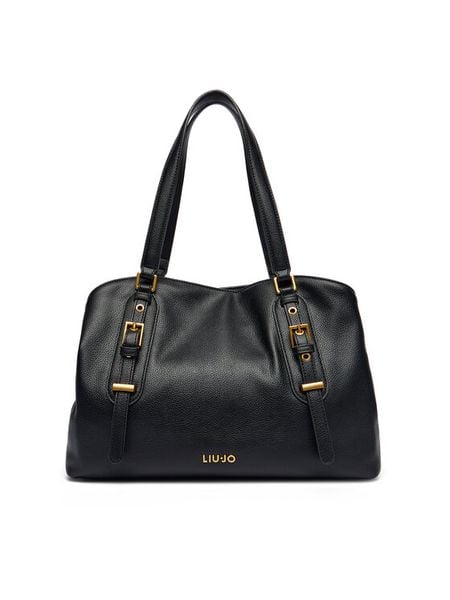 Liu Jo Torebka Mantua AF5045 E0058 Czarny. Czarne torebki klasyczne Liu Jo, bez wzorów, ze skóry, bez dodatków. Za 669.99 zł.