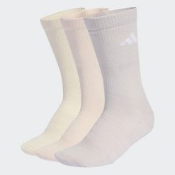 Podkolanówki wyściełane ADIDAS 3 sztuki. Brązowe skarpetki adidas, bez wzorów. Za 57.49 zł.