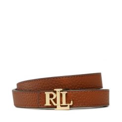 Pasek Damski LAUREN RALPH LAUREN. Brązowe paski Lauren Ralph Lauren, bez wzorów. Za 369.99 zł.