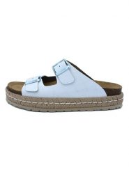 Billowy Klapki w kolorze białym rozmiar: 41. Białe klapki Billowy, bez wzorów, klasyczne, z otwartym noskiem, bez obcasa, bez zapięcia. Za 91.77 zł.