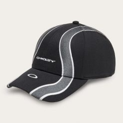 Czapka z daszkiem unisex Oakley WAVE czarna FOS901485-02E r L/XL. Czarne czapki z daszkiem Oakley, bez wzorów, z materiału, klasyczne. Za 147.39 zł.