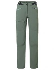 Spodnie damskie Croz Pants III. Zielone spodnie narciarskie Vaude, bez wzorów, z materiału, narciarskie. Za 854.50 zł.