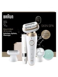 Braun Depilator "Silk-épil 9 SES9-481 3D" w kolorze złoto-białym rozmiar: onesize. Depilatory Braun. Za 826.99 zł.