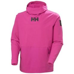Bluza z kapturem Helly Hansen Ullr D Shield 2.0. Czerwone bluzy Helly Hansen, na zimę, bez wzorów, sportowe, bez ramiączek, z kapturem. Za 766.00 zł.
