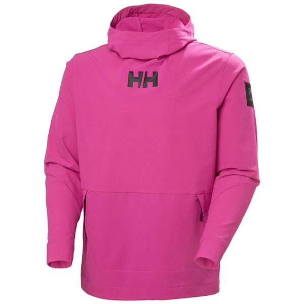 Bluza z kapturem Helly Hansen Ullr D Shield 2.0. Czerwone bluzy Helly Hansen, na zimę, bez wzorów, sportowe, bez ramiączek, z kapturem. Za 766.00 zł.