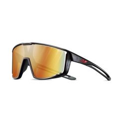 Okulary rowerowe JULBO FURY - czarny | Reactiv Light Amplifier Cat 1-3. Czarne okulary przeciwsłoneczne JULBO, bez wzorów. Za 900.00 zł.