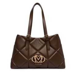 Torebka LOVE MOSCHINO. Brązowe torebki klasyczne Love Moschino, bez wzorów, bez dodatków. Za 1,099.00 zł.