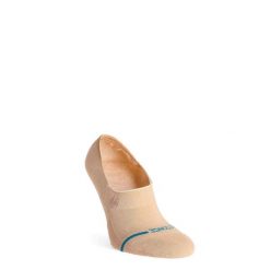 Skarpety damskie Stance Icon No Show. Brązowe skarpetki Stance, bez wzorów. Za 34.99 zł.